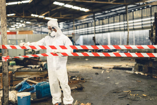 Professional Trauma Scene Cleanup technician working in Holstein, IA